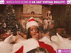 VRBangers.com-Christmas Lovemaking Close by Sexy Elves P1